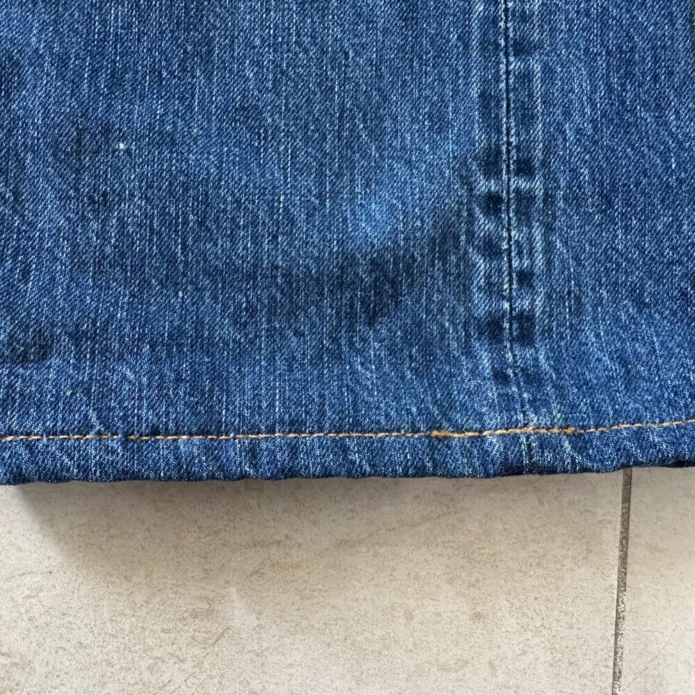 Levi's Vintage Clothing LVC 1947 501xx Selvedge Straight Leg Denim Jeans 33x31 - Picture 11 of 12